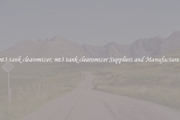 mt3 tank clearomizer, mt3 tank clearomizer Suppliers and Manufacturers